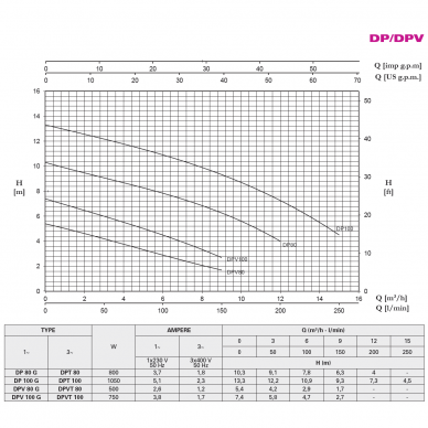 Drenažinis siurblys DP100 G 1