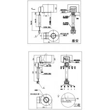 Elektromagnetinio išsiplėtimo vožtuvo (EEV) ritė nuo GWH24YE-S6DBA2A/O(LCLH) QA(Q)12-GL-01-RK  d15,5; d38,5