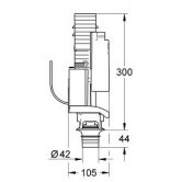 Grohe potinkinio bakelio GD2 nuleidimo mechanizmas 1