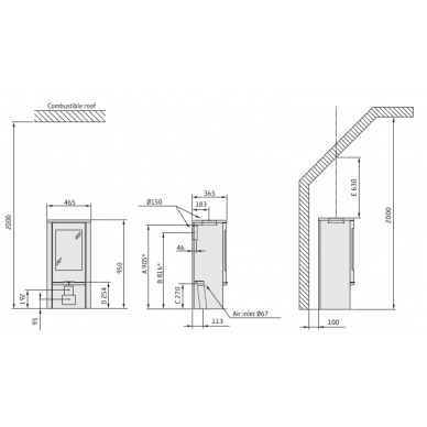 Krosnelė CONTURA C810G:1 Style, balta (998451, 998664) 1