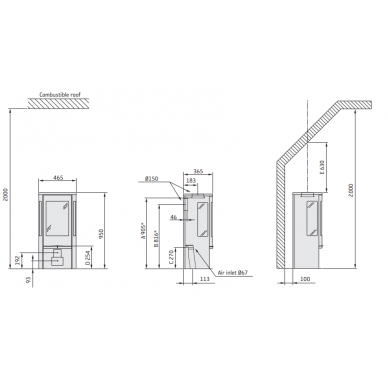 Krosnelė CONTURA C856:1 Style, pilka (998453,998663) 1