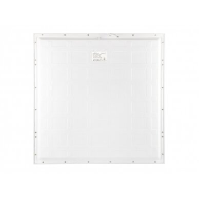 LED šviesos panelė 40W, 60x60cm, 4800lm, 120lm/W, neutraliai balta 4000K, 0-10V valdoma, LED line PRIME 1