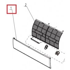 Priekinė panelė Gree U-Crown 2,5 kW ir 3,5 kW vidinės dalies 20022393