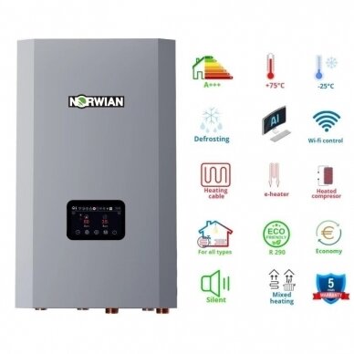 Šilumos siurblys Norwian Ecoplus 160 4 - 16,2kW   2