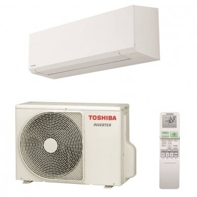 Šilumos siurblys oras-oras Toshiba Polar White 2,8/3,2kW