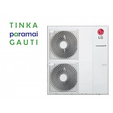 Šilumos siurblys Oras-Vanduo LG Therma V, Monobloc, 14 kW Ø3