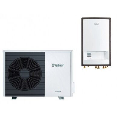 Šilumos siurblys oras/vanduo Vaillant aroTHERM VWL 57/5 IS + VWL 35/5 AS, 4,0kW, 230 V