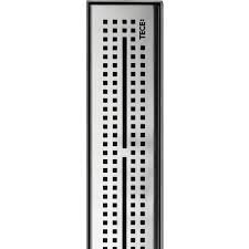 TECEdrainline poliruoto nerūdijančio plieno dušo latako grotelės "quadratum", tiesios, ilgis 70 cm 2