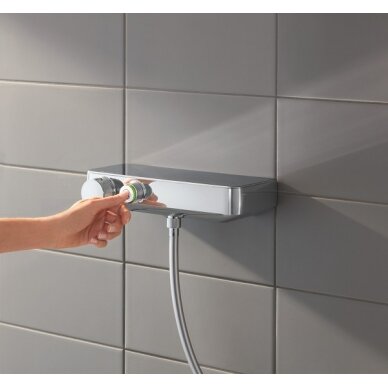 Termostatinė dušo sistema Grotherm SmartControl, 1 valdiklis, chromas 4