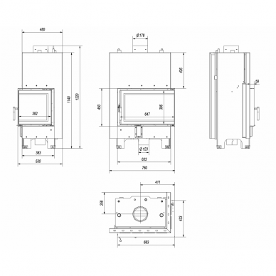 Vandeninis židinys MBM PW 10 P/BS 1